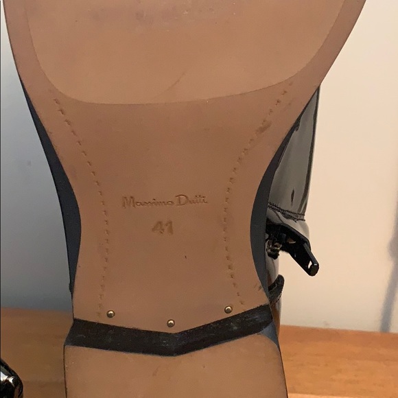 Brand new patent leather ankle booties. - Picture 4 of 4